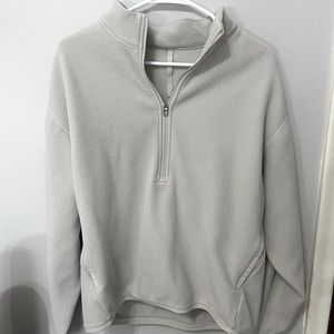 Lululemon Oversized Fleece Half Zip, size s
